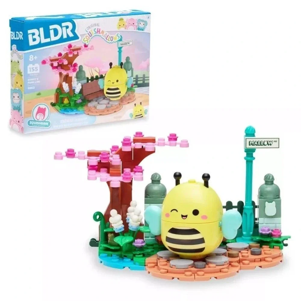 BLDR Squishmallows Squishbrik Sunny's Park Life Building Set
